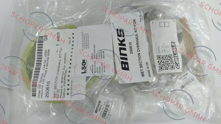 Binks-250610 price