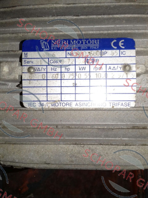 Neri Motori-T80B6 B5 220/380 60  price