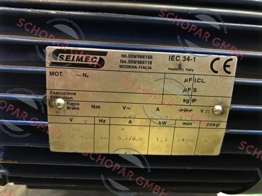 Seimec (Rossi)-HBV 80C 4 230.400-50 B14  price