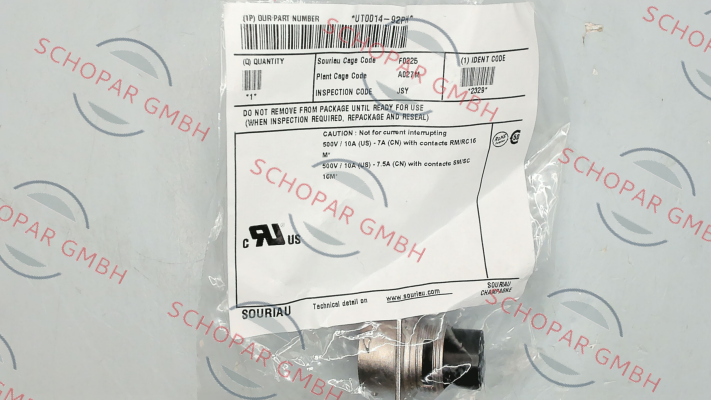 Souriau-UT001492PH price