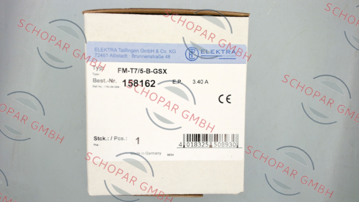 Elektra Tailfingen-FM-T7/5-B-GSX price