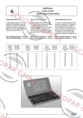 Seeger Orbis-DIN 471/472  price