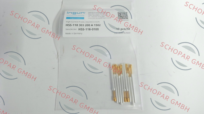 Ingun-HSS-118 303 200 A 1502 price