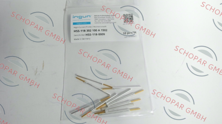 Ingun-HSS-118 302 100 A 1502 price