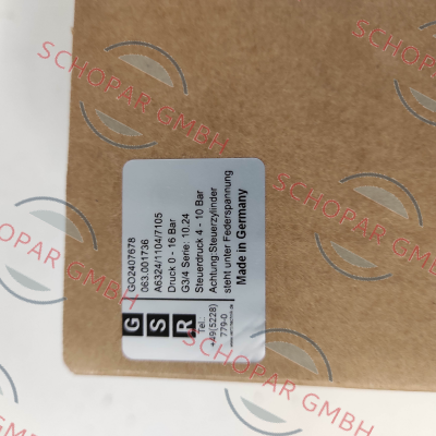 GSR-A6324/1104/7105 price