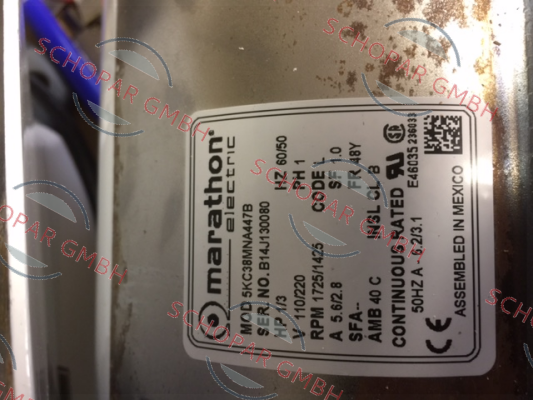 Marathon (Regal)-5KC38MNA447B  OEM for Plastaket Company  price