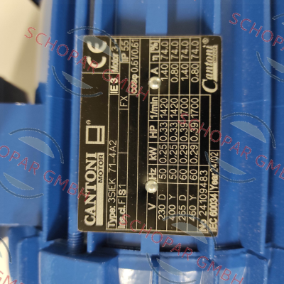 Cantoni-1107A004625IE3 price