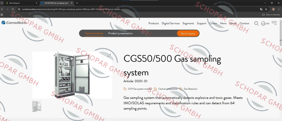 Consilium-CGS500 price