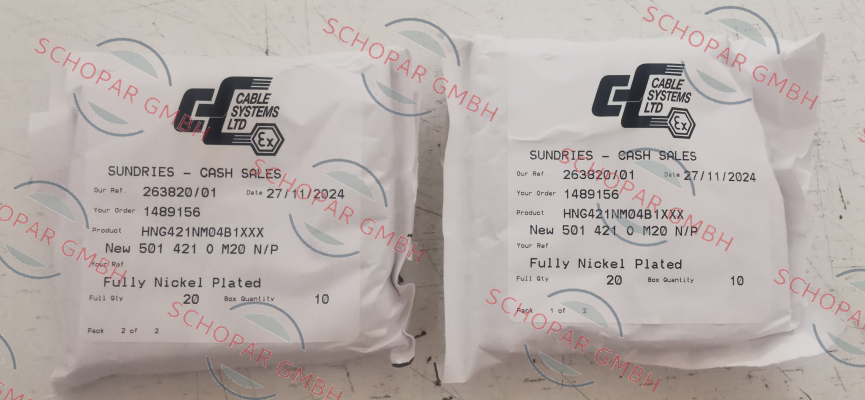 Hawke-HNG421NM04B1XXX (New 501 421 O M20 N/P) price