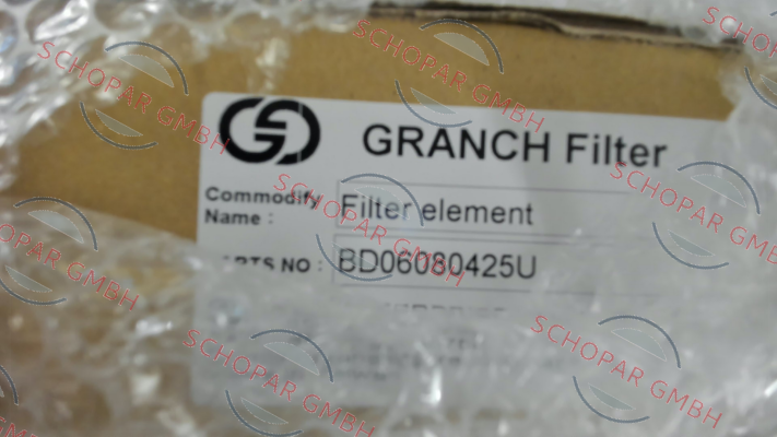 GRANCH FILTER-P/N:BD06080425U price