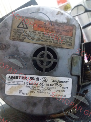 Ametek Windjammer-117459-04 G2.179.1501/04D price