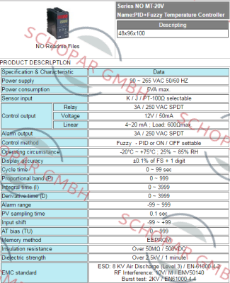 Fotek-MT-20-V price