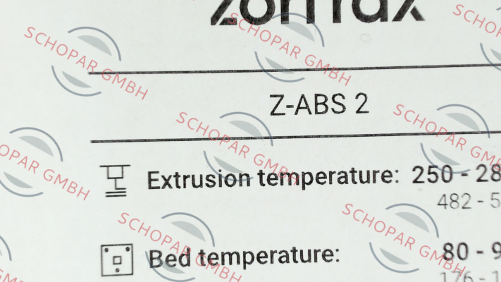 Zortrax-Zortrax Z-ABS v2 filament - 1,75mm - 800g - Blau (ID 25823) price