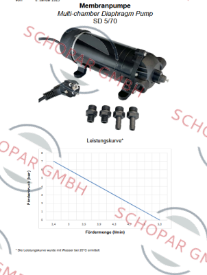 Flojet Pump-SD 5/70 / 101 592 price