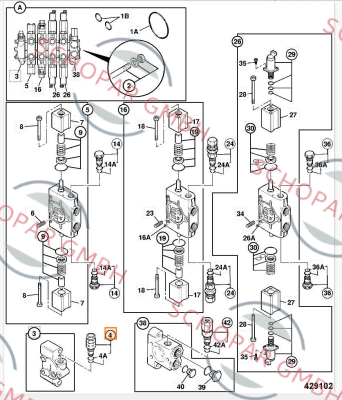 Husco-JCB Valve relief price