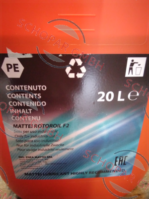 MATTEI-20001306 / ROTOROIL F2 20L price