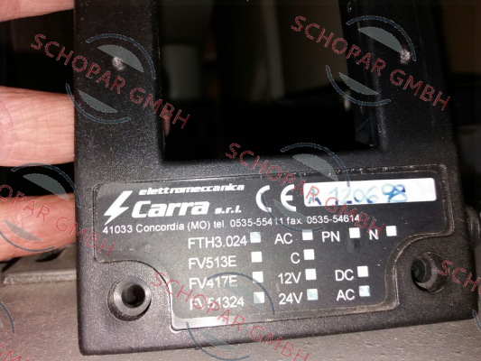 ELETTROMECCANICA CARRA-A120698 old model, new model   FTL 3024 price
