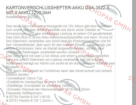 Bostitch-DSA-3522-S MIT 2 AKKU 12V2,0AH price