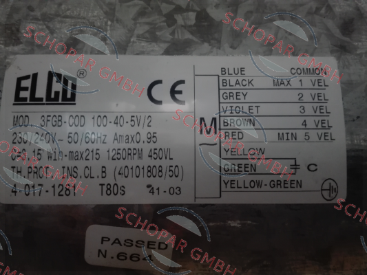 Elco-3FGB-COD 100-40-5V/2 OEM  price