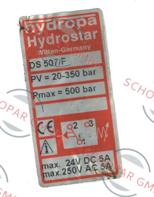 Hydropa Hydrostar-DS-507/F-350 price