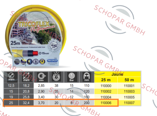 Tricoflex-110006  price