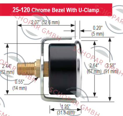 Noshok-25-120AA-00-00  price