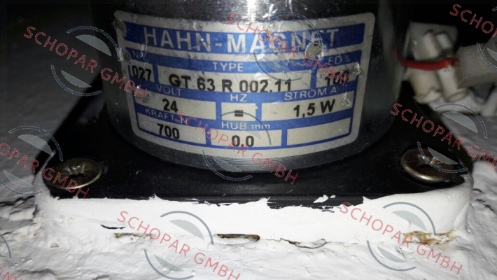 HAHN-MAGNET (Kendrion)-GTR063.005515 price