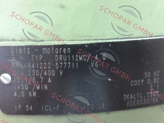 Dietz-Motoren-DRU112MC/4 Q obsolete, replacement R00-166057-IE2  price