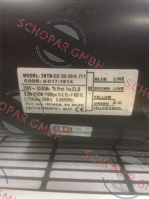 Elco-GMV 3BTB.CO.20.30.0/11 *40171814* price