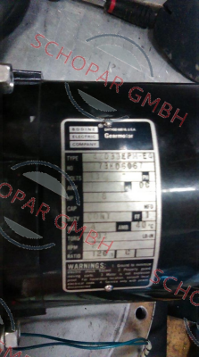 BODINE ELECTRIC-Type 42D3BEPM-E4, Serien-Nr. 173KD6067 price