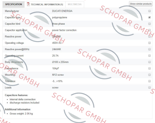 Ducati-MODXD-450-20 (416.46.3260)  price