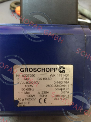 Groschopp-9227290 WK 1781401  price