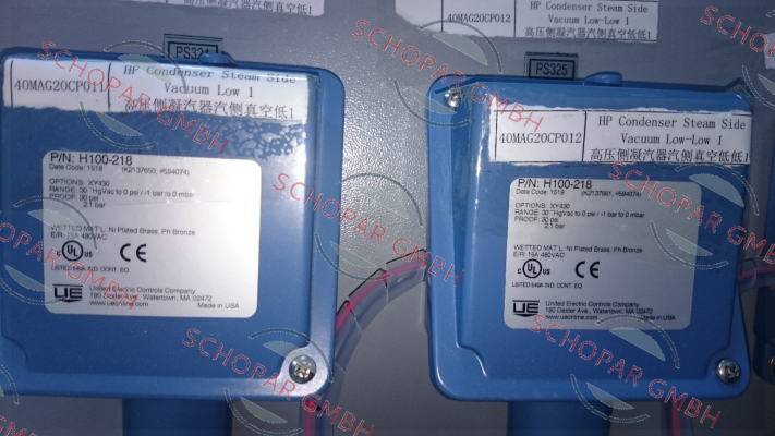 United Electric Controls-H100-218 price