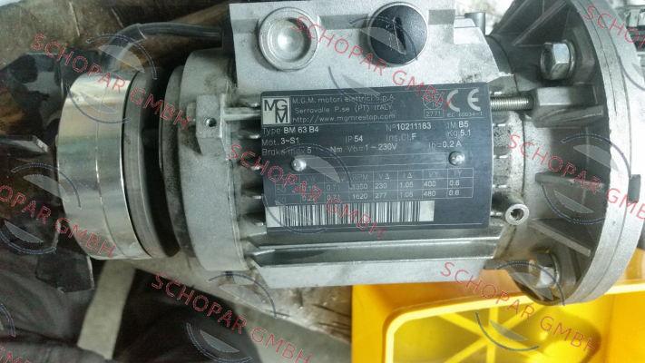 M.G.M MOTORI-102351 Type BM 63 B4 price