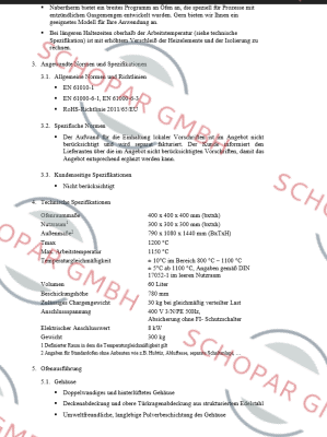 Nabertherm-P/N: LH0622NKNE, Type: LH 60/12 price