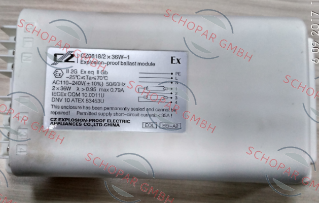 CZ Explosion-proof-CZ-0818/2x36W-1 price