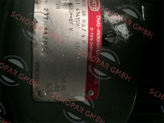 Dietz-Motoren-FDR 90L/4P obsolete, no alternative  price