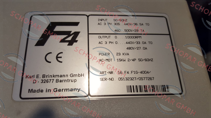 LAIPPLE KEB-Art. Nr. 16.F4.F16-4004 - no longer available  price