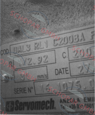 Servomech-UAL3 - RL1 - C200 - BA - FCM/NC - SP - RPT90 - IEC71 B14 price