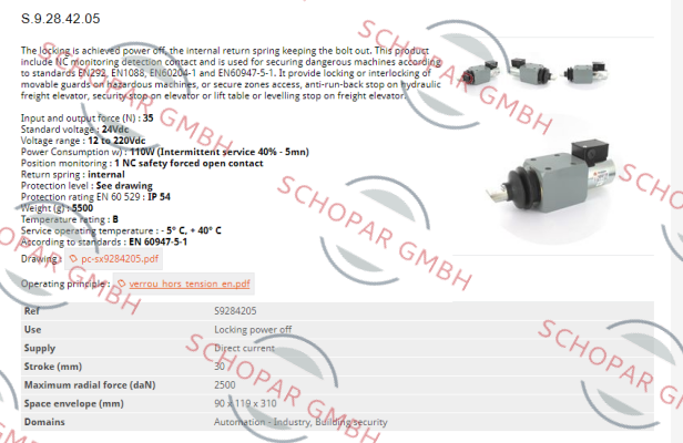 Mecalectro-1BS2820A55 price