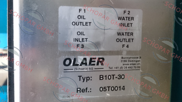 Olaer (Parker)-B10T-30  price