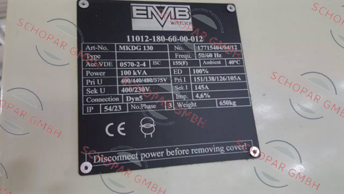 Emb-11012-180-60-00-012 OEM   price