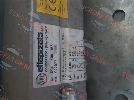 Fpz-SCL K06-MS Mat. C22077-2005 price