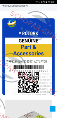 Rotork-WRP82356(W8932307)    price