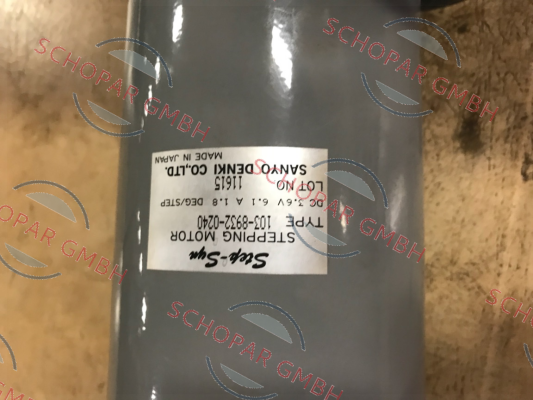 Sanyo Denki-103-8932-0240 discontinued, no alternative price