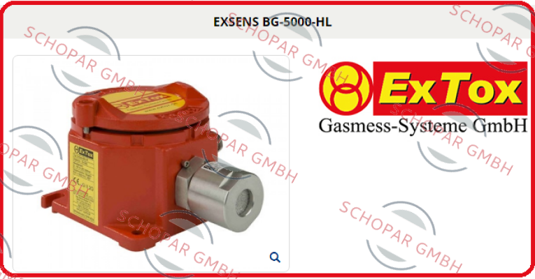 ExTox Gasmess-Systeme-EXSENS BG-5000-HL  price