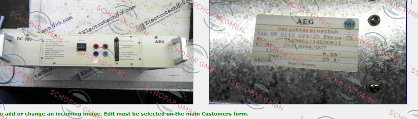 AEG-DC800 obsolete  price