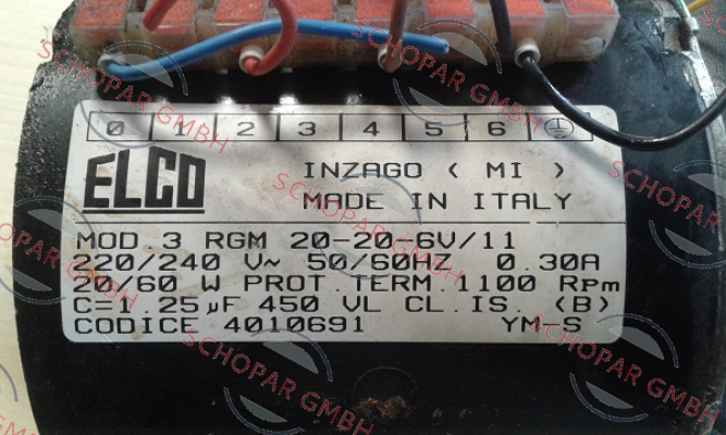 Elco-3RGM 20-20-6V/11 price