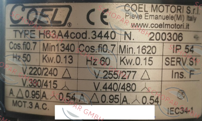 Coel-Code 3440   price