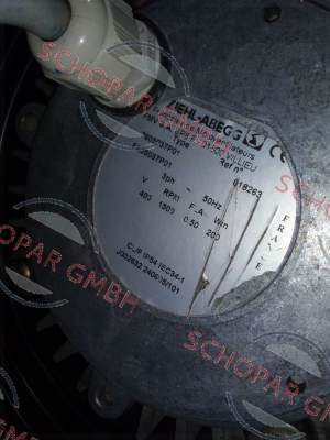 FMV-Lamel (now Ziehl Abegg)-P/N: 5001018263E Type: S0350 VD43 TG030W04   price